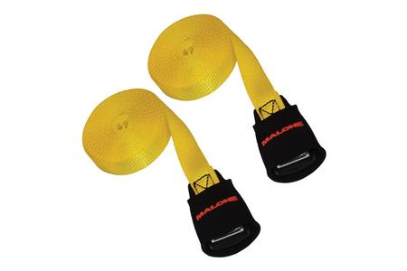 18` LOAD STRAPS 2PK. YELLOW