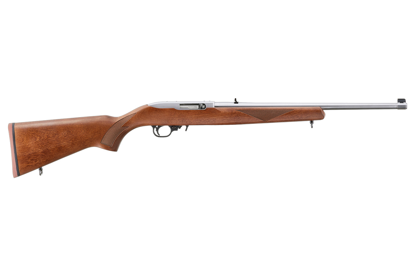 Ruger 10/22 Sporter 22 LR Rifle with Satin Finish and Walnut Hardwood Stock