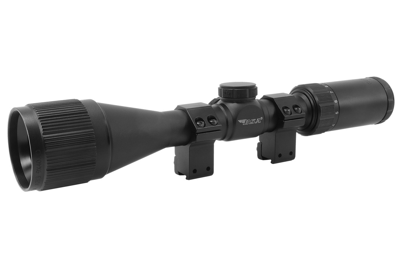 Bsa Optics Outlook 3-9x40mm Air Rifle Scope with Mil-Dot Reticle