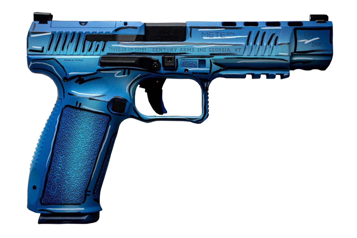 Canik Mete SFT 9mm Signature Series Optic Ready Pistol with Sketch Blue