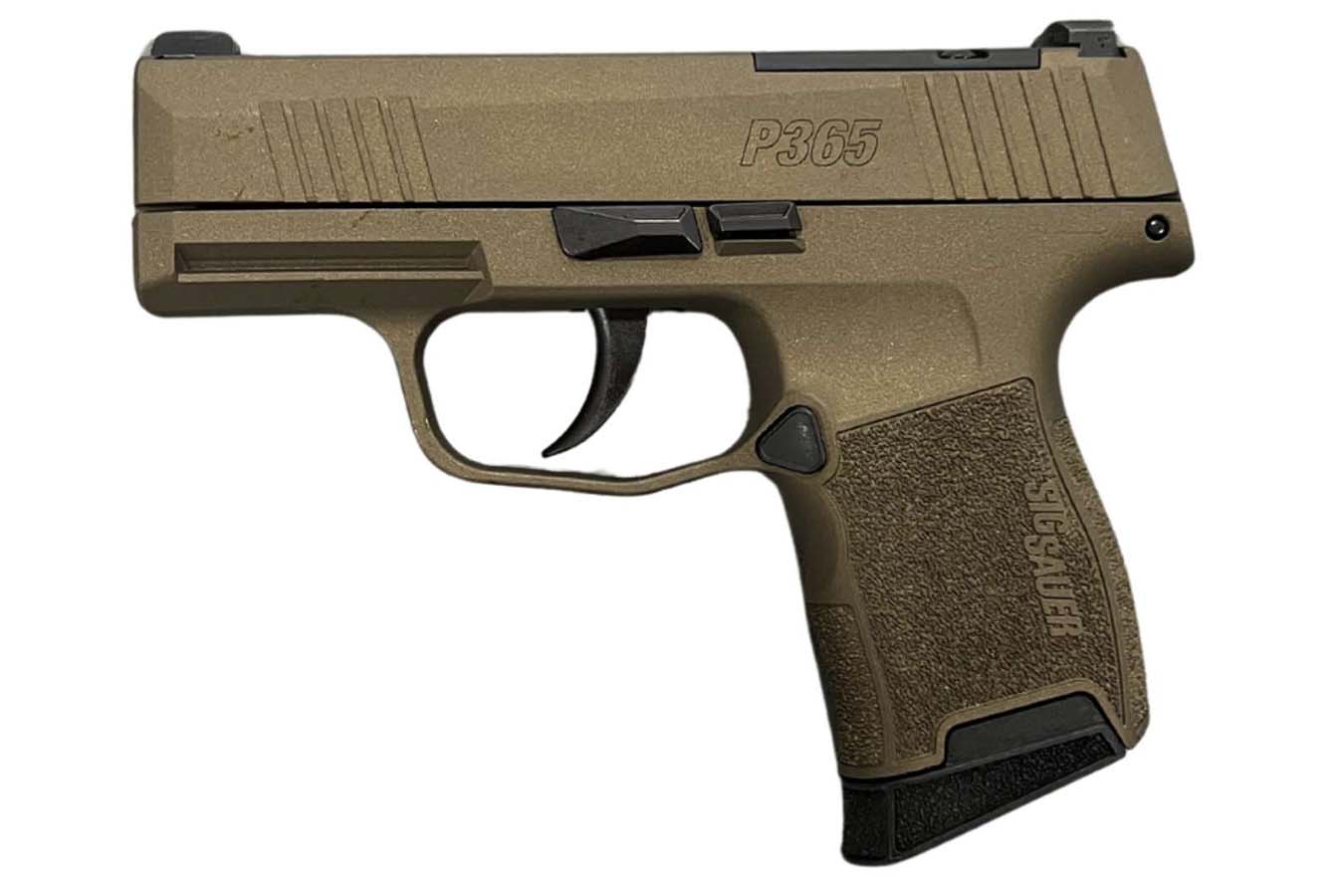 Sig Sauer P365 9mm Optic Ready Pistol with Burnt Bronze Cerakote Finish