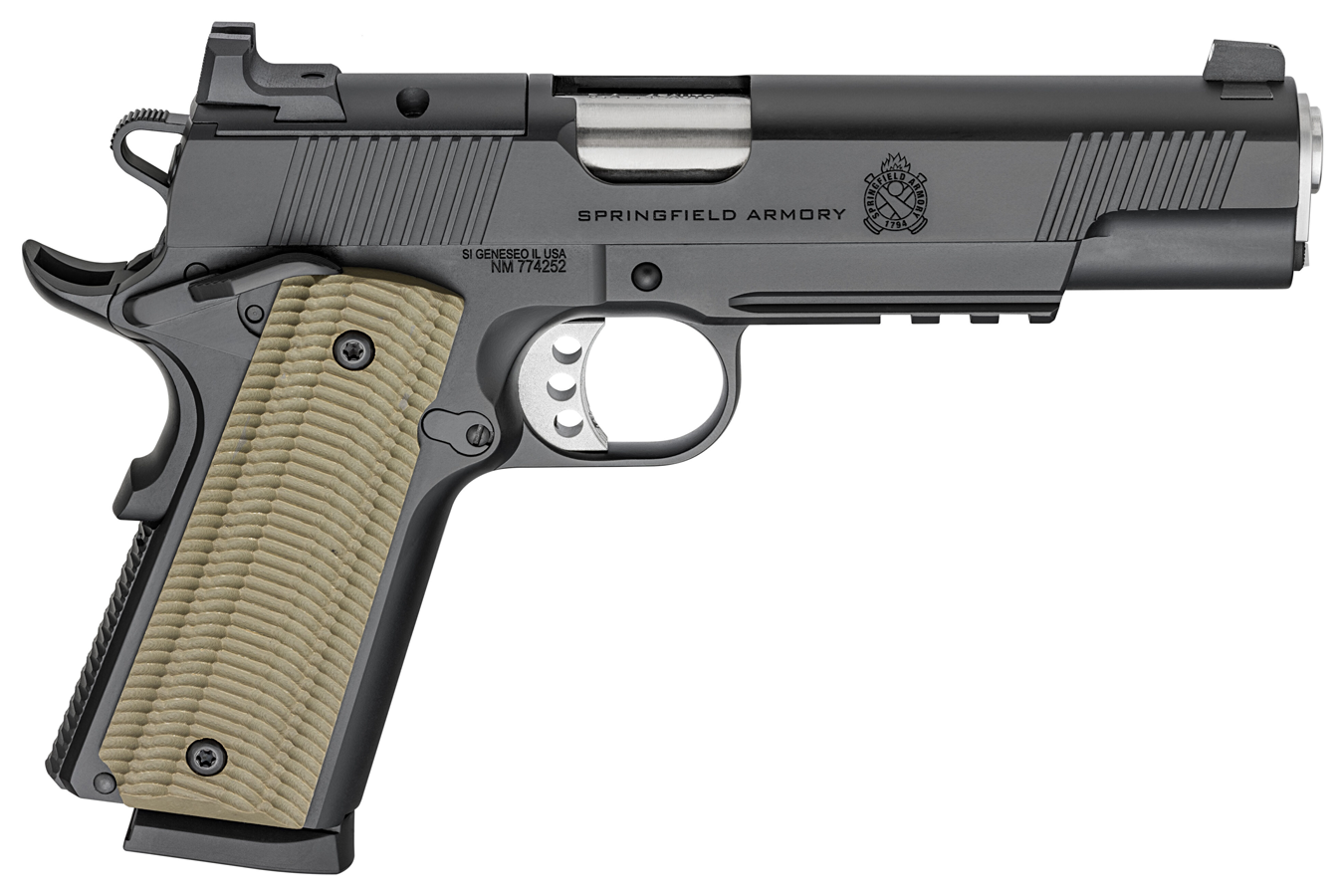 Springfield 1911 Operator AOS 45 ACP Firstline Optic Ready Pistol (LE)