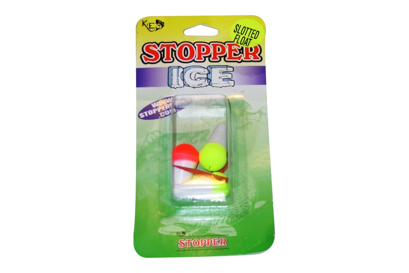 K And E Ice Slotted Float 3/4 Inch Large