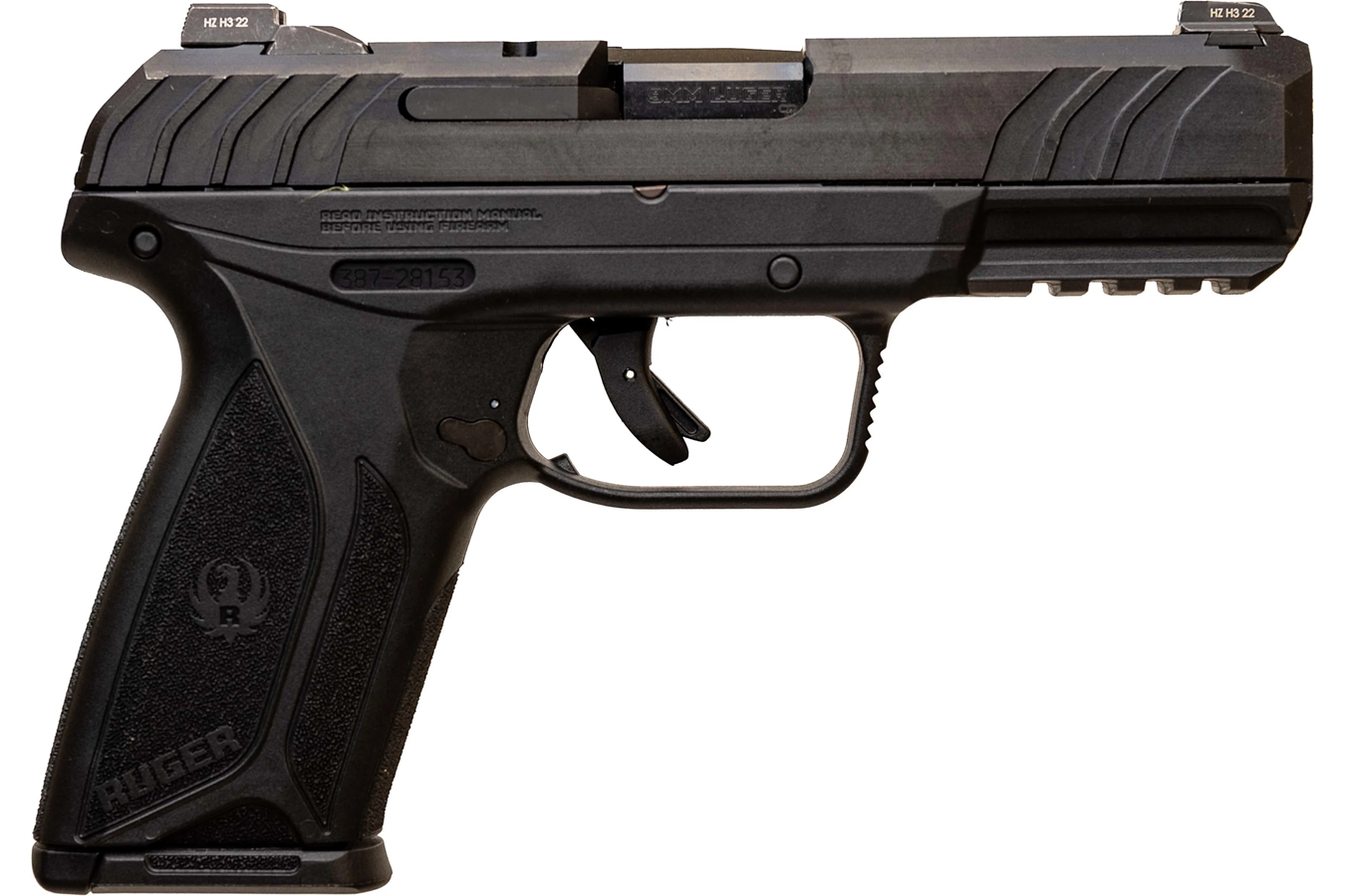 Ruger Security-9 9mm Semi-Auto Pistol with HIVIZ Night Sights