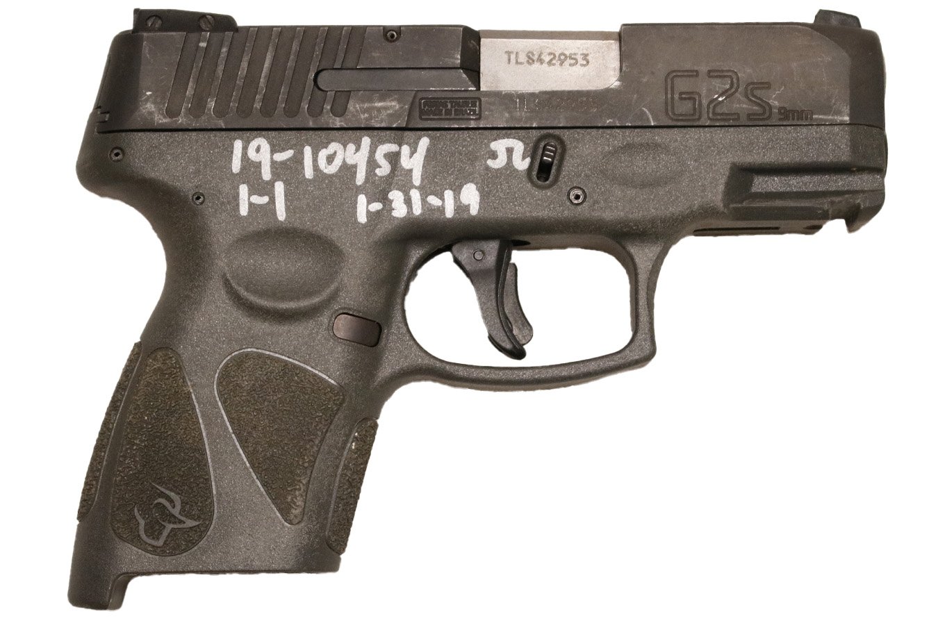 Taurus G2S 9MM Police Trade-in Pistol (Magazine Not Included)