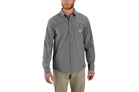 FORCE RELAXED FIT LW LS BUTTON DOWN SHIRT