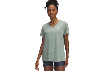 UA TECH TWIST V NECK SS TEE