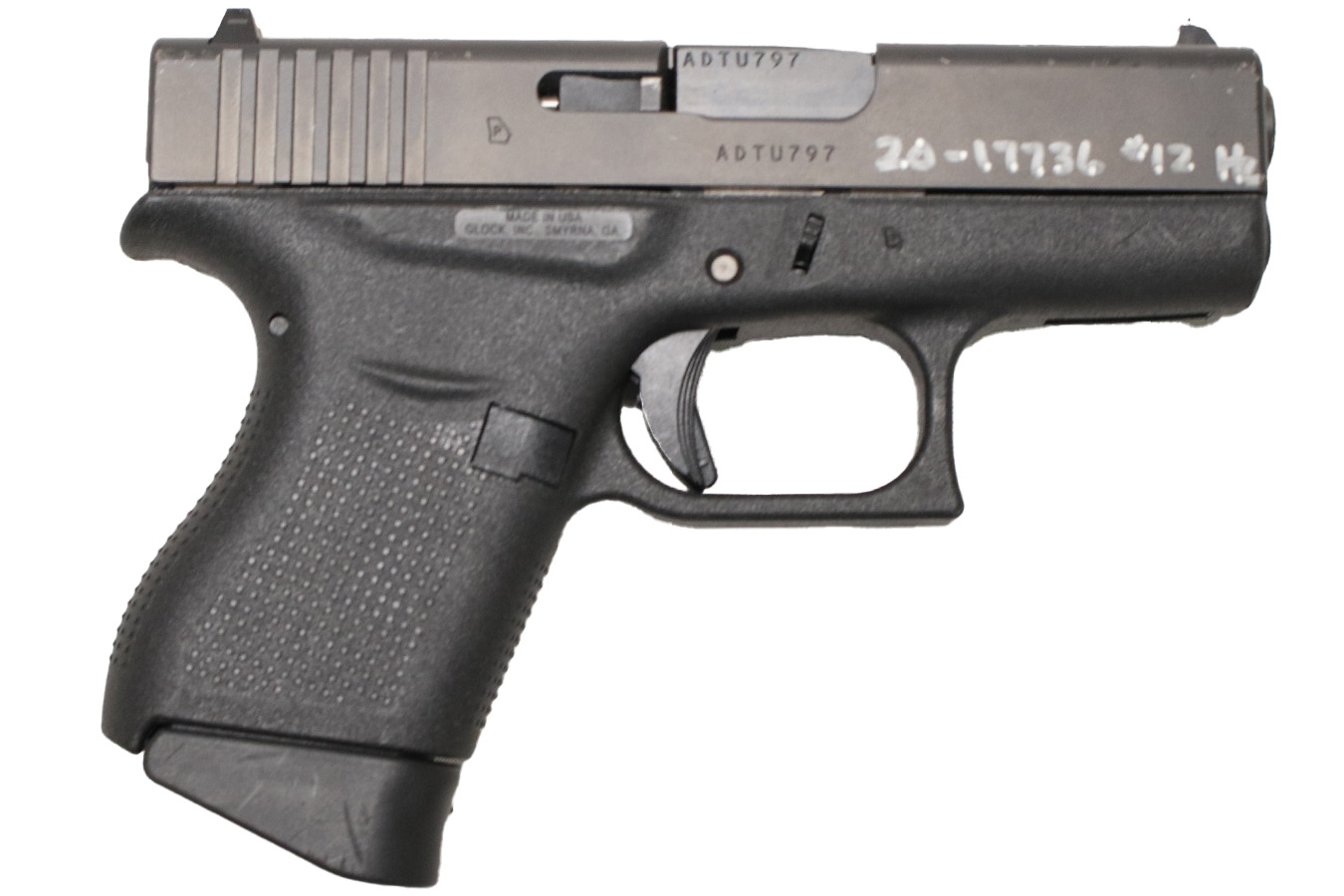 Glock 43 9MM Police Trade-in Pistol