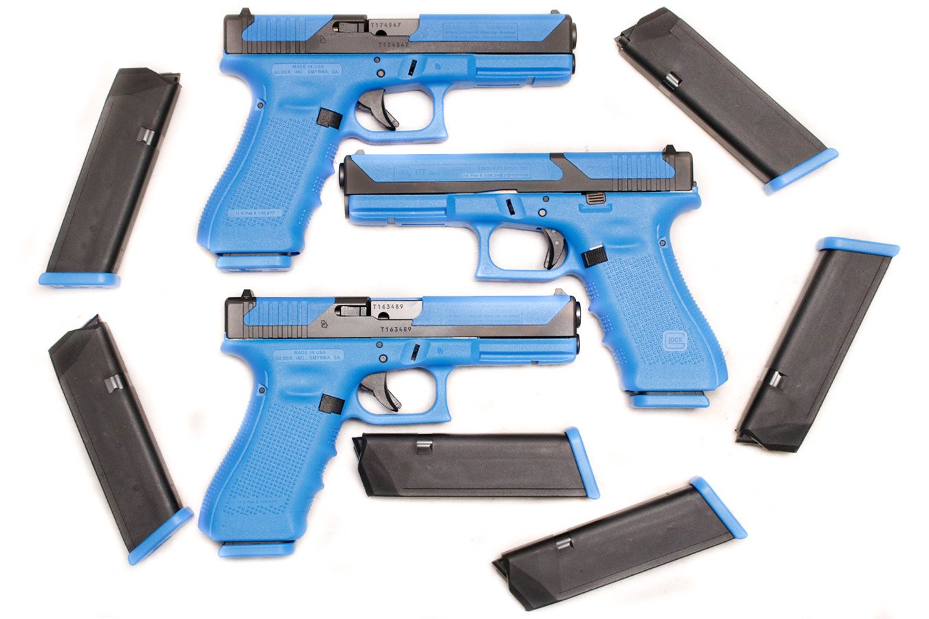 Glock 17T Gen 4 9mm Police Trade-in Training Pistols (FX/FOF Ammo Only)