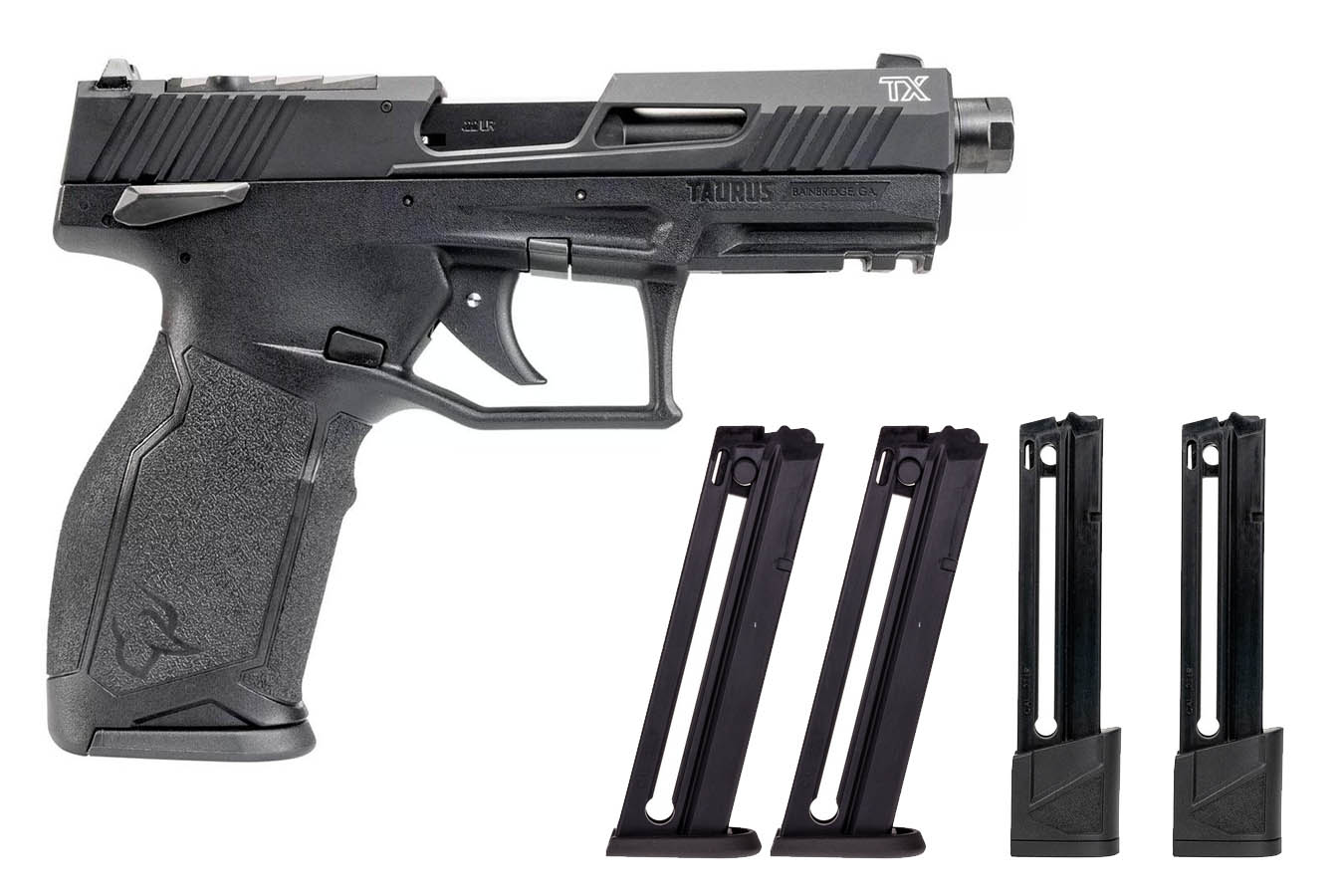 Taurus TX22 Gen 2 T.O.R.O. 22LR Optic Ready Pistol with Five Magazines