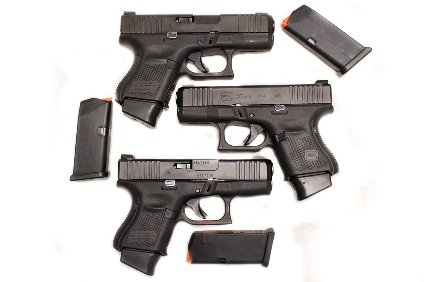 No. 15 Best Selling: GLOCK 26GEN5 9MM POLICE TRADE-IN (VERY GOOD) CONDITION