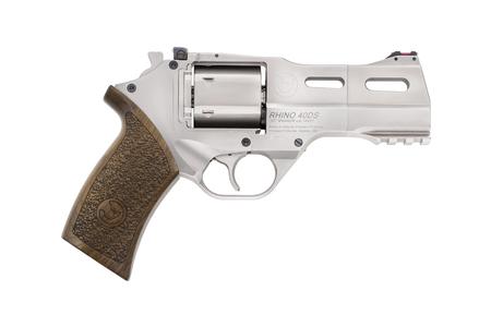 CHIAPPA RHINO 40DS 357MAG CHROME 4 BBL WALNUT GRIPS