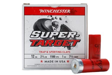 Winchester 12 Gauge 2-3/4 in 1 oz 7.5 Shot Xtra-Lite Target Load Super Target Police Trade Ammo 25/Box