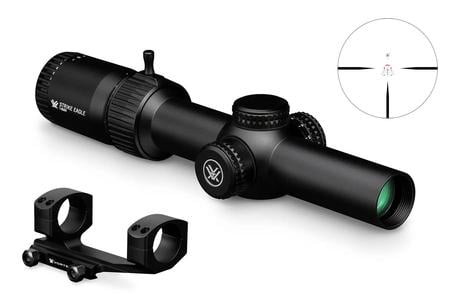 VORTEX OPTICS STRIKE EAGLE 1-8X24 WITH PRO EXTENDED RINGS