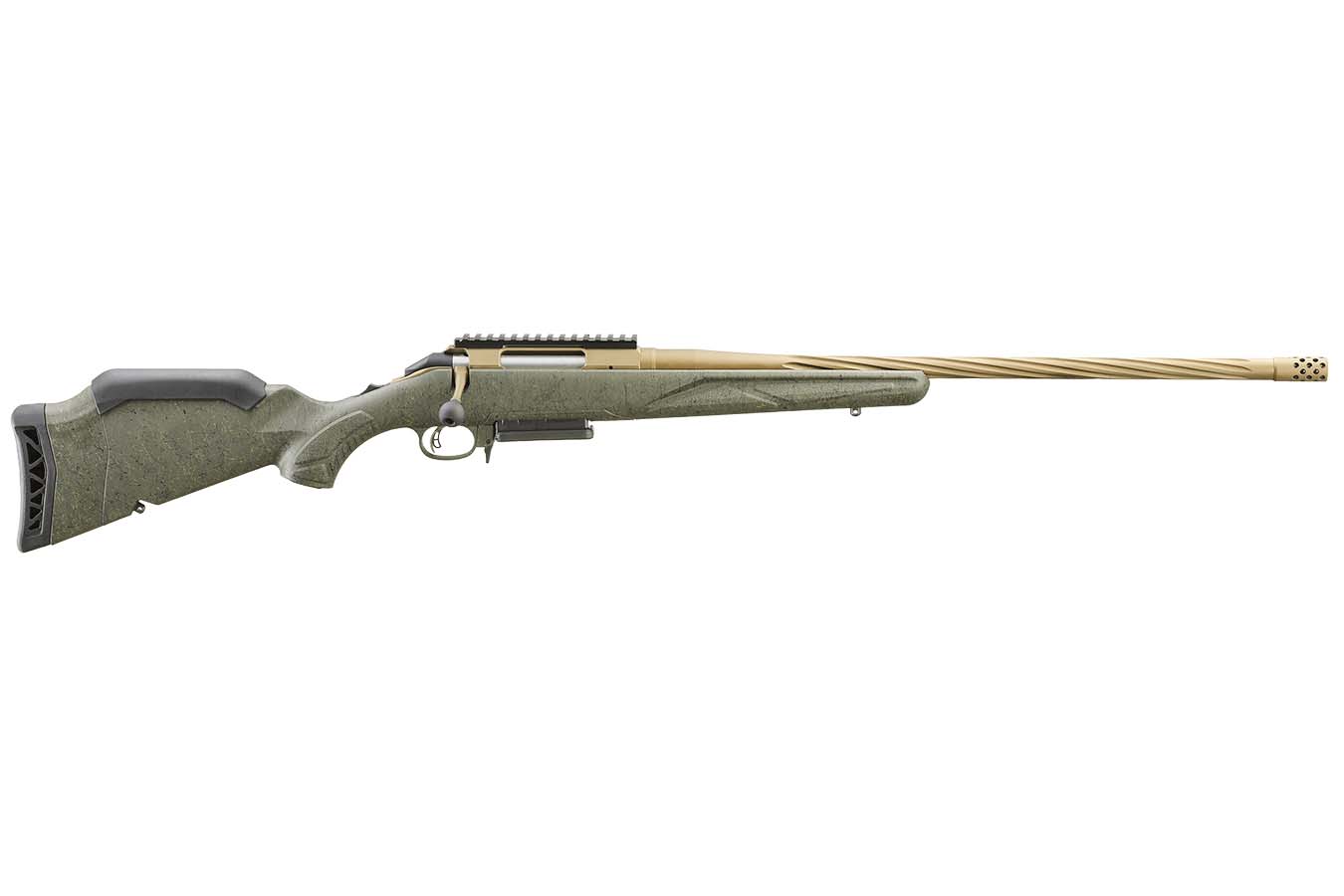 No. 3 Best Selling: RUGER AMERICAN PREDATOR GEN II 270 WINCHESTER 22 IN BURNT BRONZE BARREL GREEN SPLATTER