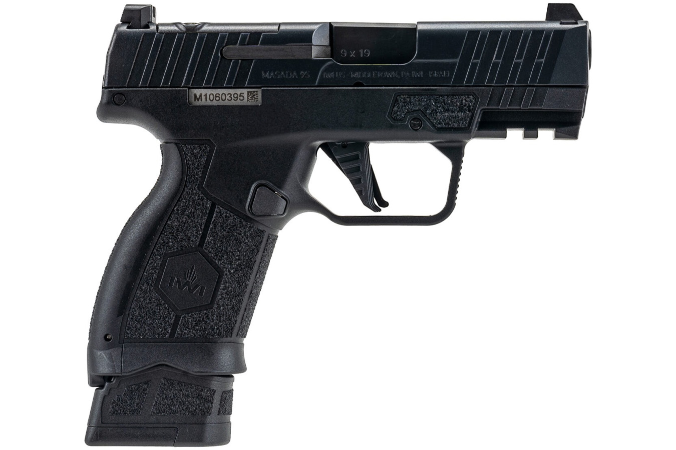 IWI Masada Slim Elite 9mm Micro Compact Optic Ready Pistol with 3.3 Inch Barrel