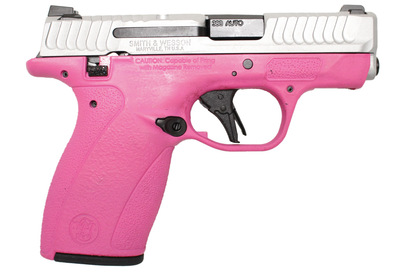 No. 16 Best Selling: SMITH AND WESSON BODYGUARD 2.0 TS 380 ACP 2.75 IN BARREL ALUMINUM SLIDE PINK FRAME
