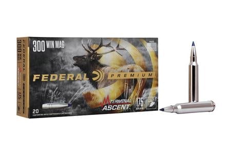 Federal 300 WIN Mag 175 GR Terminal Ascent Premium 20/Box