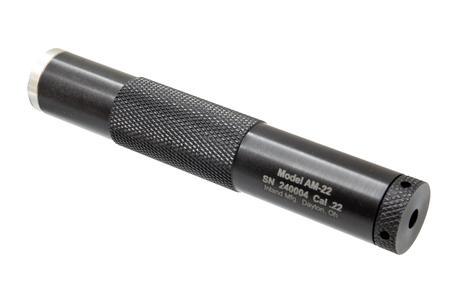 22 RIM FIRE SUPPRESSOR BLACK ALUMINUM CORE WITH HARD CASE