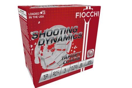 SHOOTING DYNAMICS 12GA 2.75` 1OZ 8SHT 25RNDS