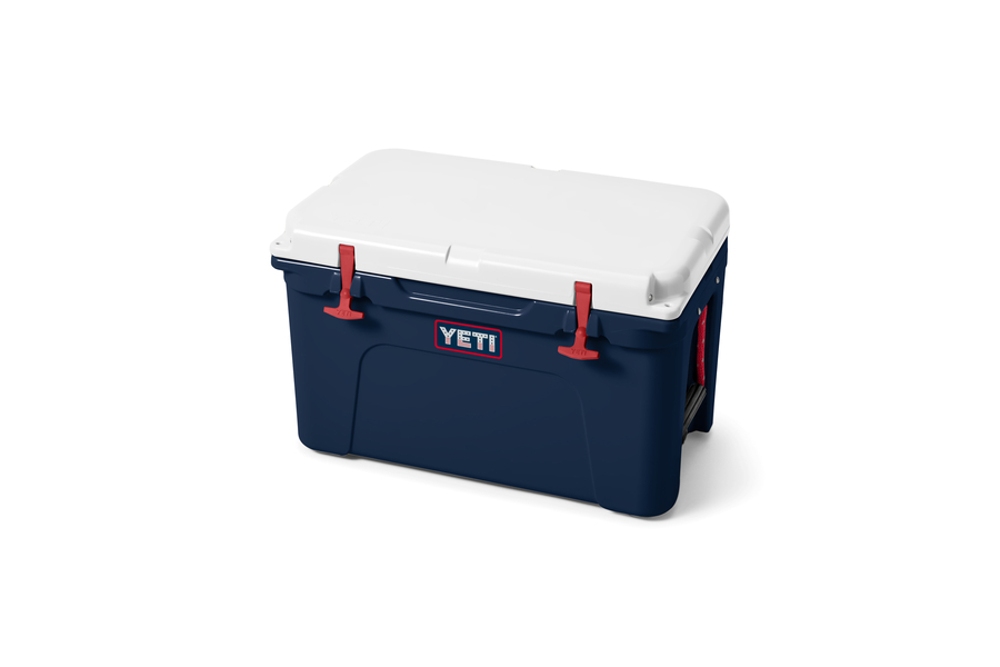 Yeti Coolers Tundra 45 Patriotic Hard Cooler - Rescue Red/ Navy/ White