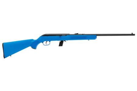 64 F 22 LR 21 IN BARREL BLUE STOCK