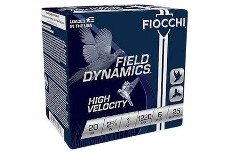20 GAUGE 2-3/4 1 OZ #6 SHOT 25/BOX
