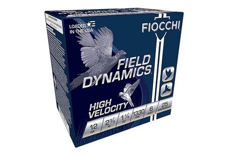 12 GAUGE 2-3/4 1-1/4 OZ #6 SHOT 25/BOX