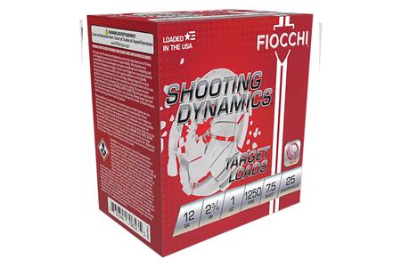 FIOCCHI SHOOTING DYNAMICS 12GA 1250FPS 1OZ #7.5