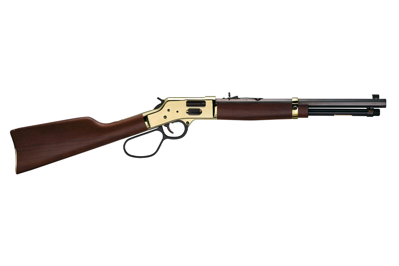 Henry Big Boy Brass Side Gate .44Mag/.44SPL Lever-Action Heirloom Carbine Rifle w/Brass Receive