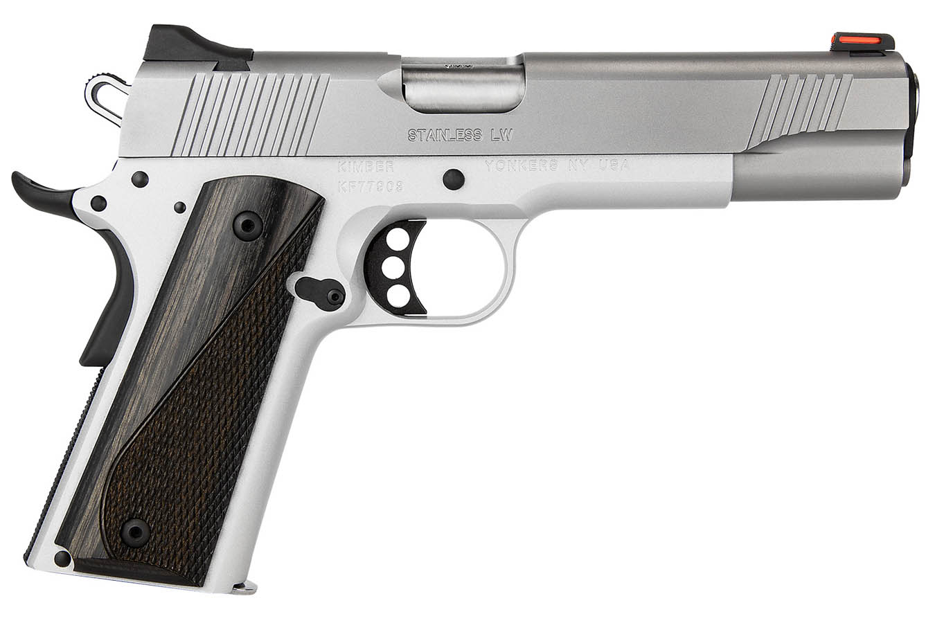 Kimber 1911 LW 9mm Pistol With Black/ Grey Laminate Grips