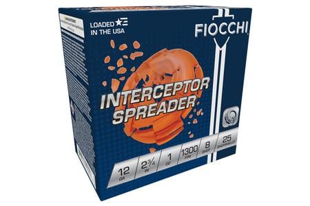 12 GAUGE 2-3/4 1 OZ #8 SHOT 25/BOX