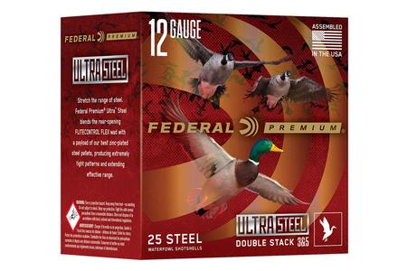 ULTRA STEEL 12 GAUGE 3 1-1/4OZ #2 1450 FPS 25/BOX