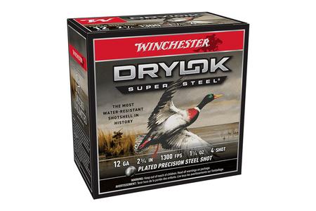 DRYLOCK SUPER STEEL MAGNUM 12 GAUGE 2.75` 1 1/4 OZ 4 SHOT