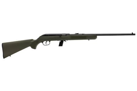 64 F 22 LR 21 IN BARREL GREEN STOCK