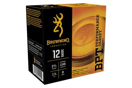 12 GA 2-3/4 IN 1-1/8 OZ LIGHT 8 BPT SPORTING