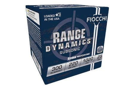 300 AAC BLACKOUT 220GR HPBT SIERRA MATCHKING 25/BOX