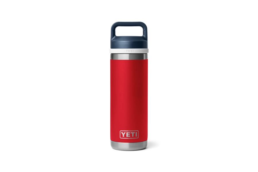 Yeti Coolers Rambler 18 oz Bottle with Chug Cap Patriotic Red, White and Blue