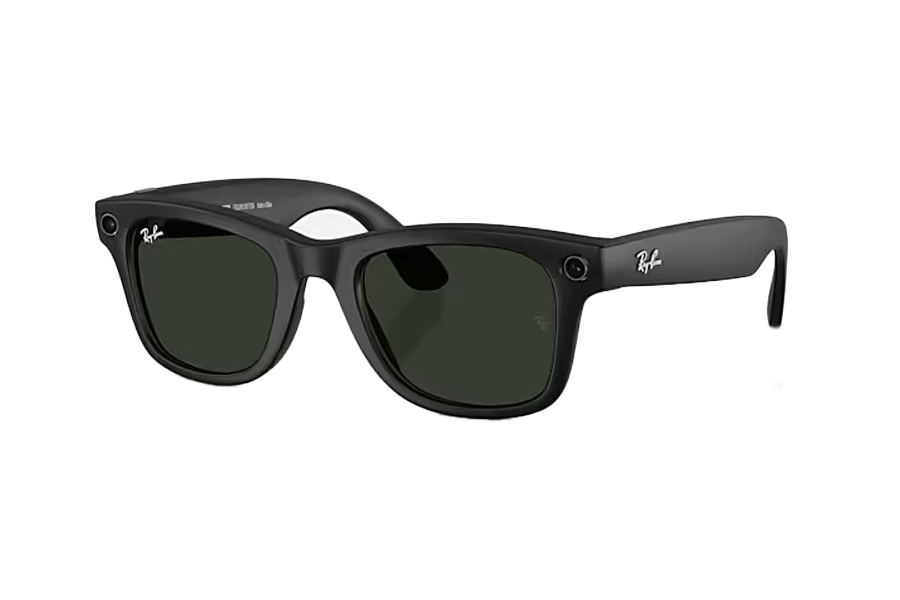 Ray-Ban Meta Wayfarer Sunglasses Black Frame with Transition Lenses