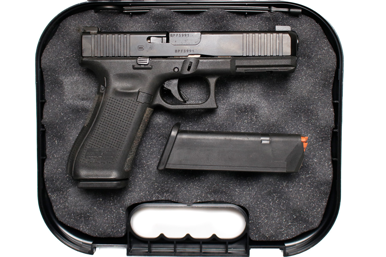 Glock 17 Gen 5 9mm Police Trade-In Pistol with Original Box and Two Magazines