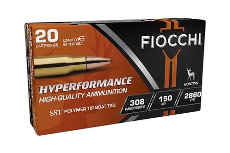 FIOCCHI EXTREMA 308 WIN 150GR SST 20/BX