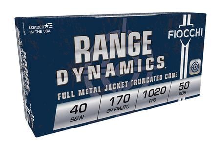 FIOCCHI SD AMMO 40SW 170GR FMJTC 50/BX