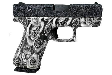 GLOCK MODEL 43X 9 MM 3.41 IN BARREL GLITTER GOTH ROSE