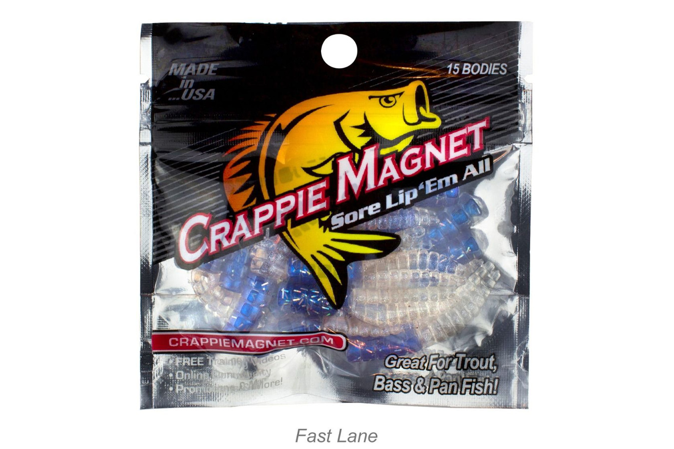 Crappie Magnet 15 Piece Body Pack - Fast Lane