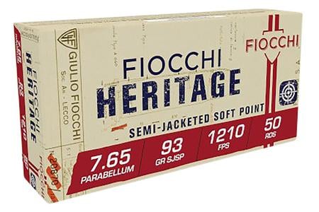 FIOCCHI 30 LUGER 93 JSP 50CT