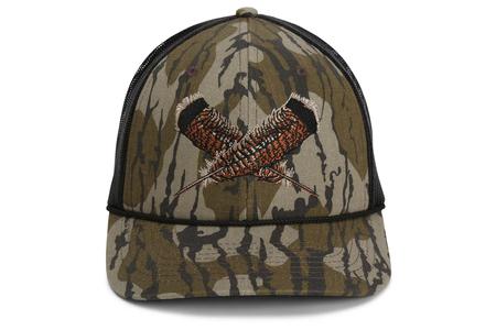 TURKEY TAIL FEATHER HAT BOTTOMLAND