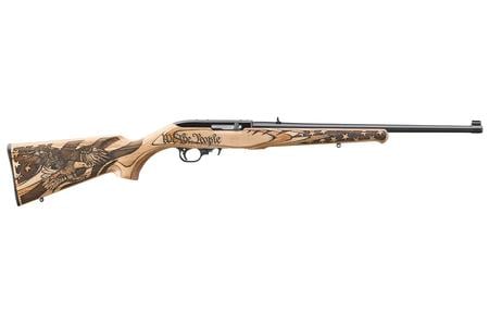 10/22 18.5 IN BARREL 22 LR ALTAMONT ENGRAVED BISON NATURAL LAMINATE STOCK