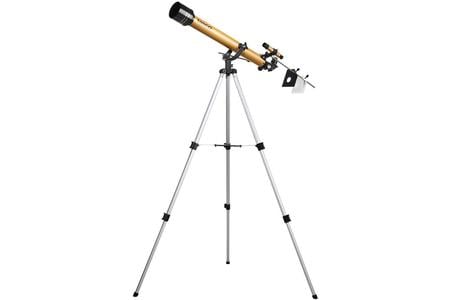 LUMINOVA GOLD REFRACTOR TELESCOPE 60X800MM MATTE FINISH GOLD