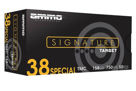 AMMOINC 38158TMCA50     SIGNTRE 38SP 158 TMC 50/20