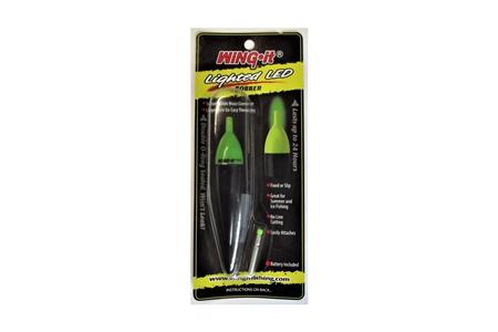 LED LIGHTED BOBBER, LARGE, GREEN/BLACK